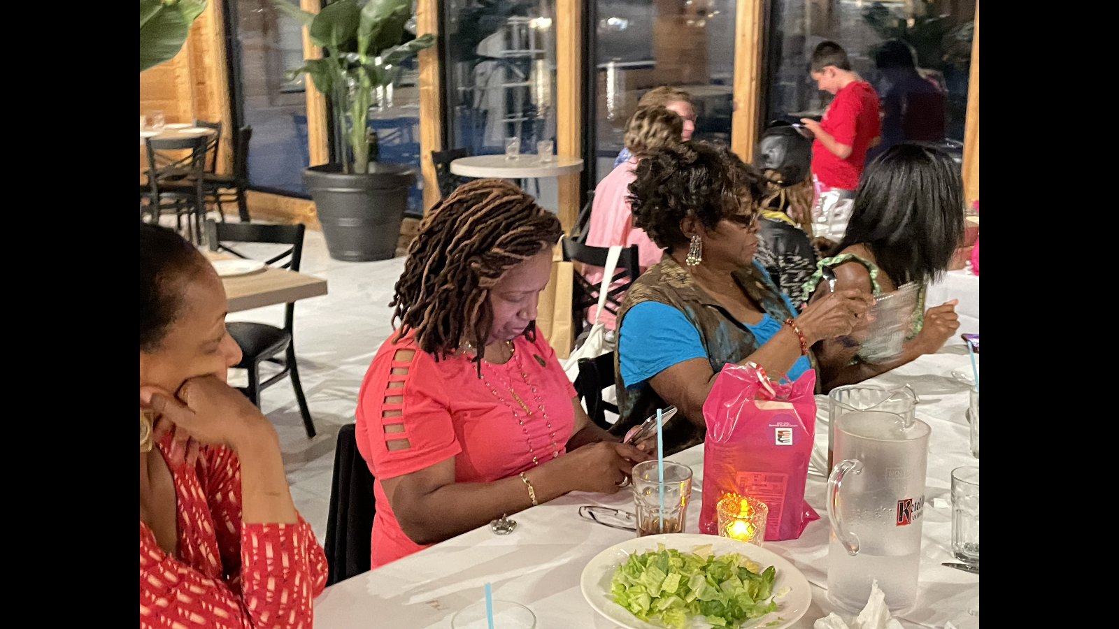 BRC Celebration Dinner Nadine Bryce, Lynnette Brinson, Carol Hassan, Basirat Henry