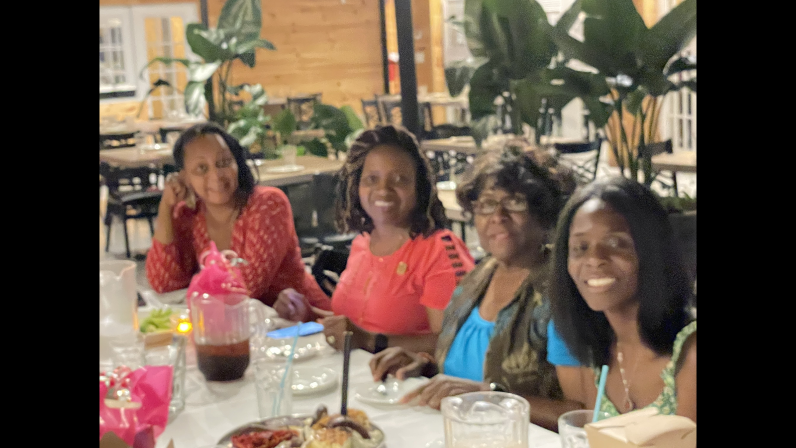 BRC Celebration Dinner Nadine Bryce, Lynnette Brinson, Carol Hassan, Basirat Henry II