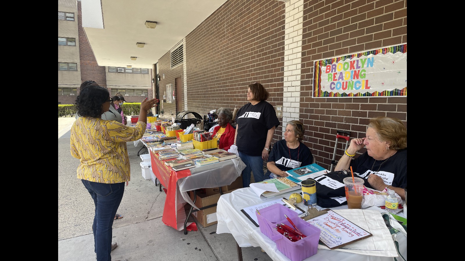 BRC, Theta & PLC Exchanging practices to get books into children's hands 